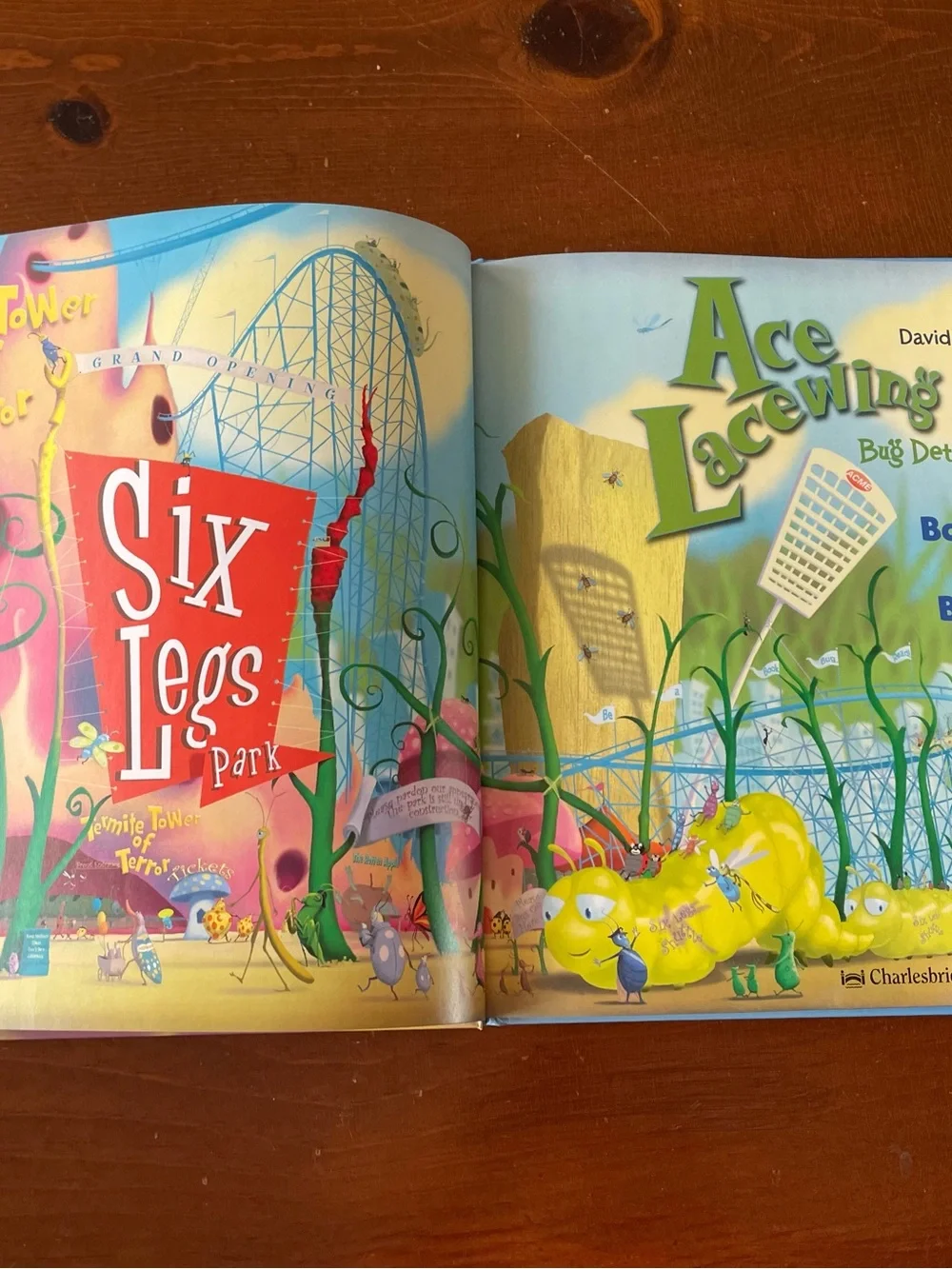 “ Ace Lacewing Bug Detective” by David Biedrzycki 2009 Color Illustrations HC